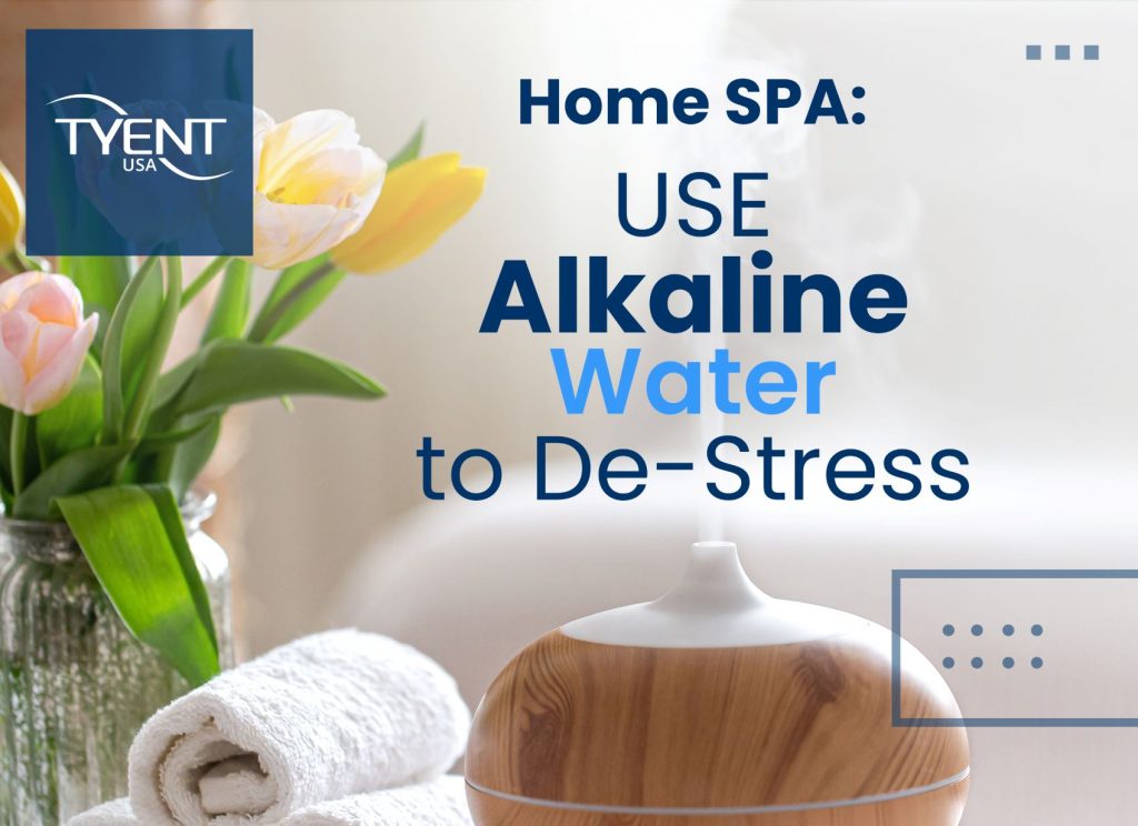 Home Spa Use Alkaline Water to De-stress