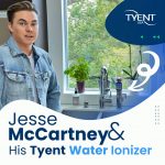 Jesse McCartney & His Tyent Water Ionizer